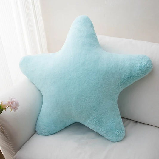 Star Pillow Plush Cushion for Kids' Bedroom Decor