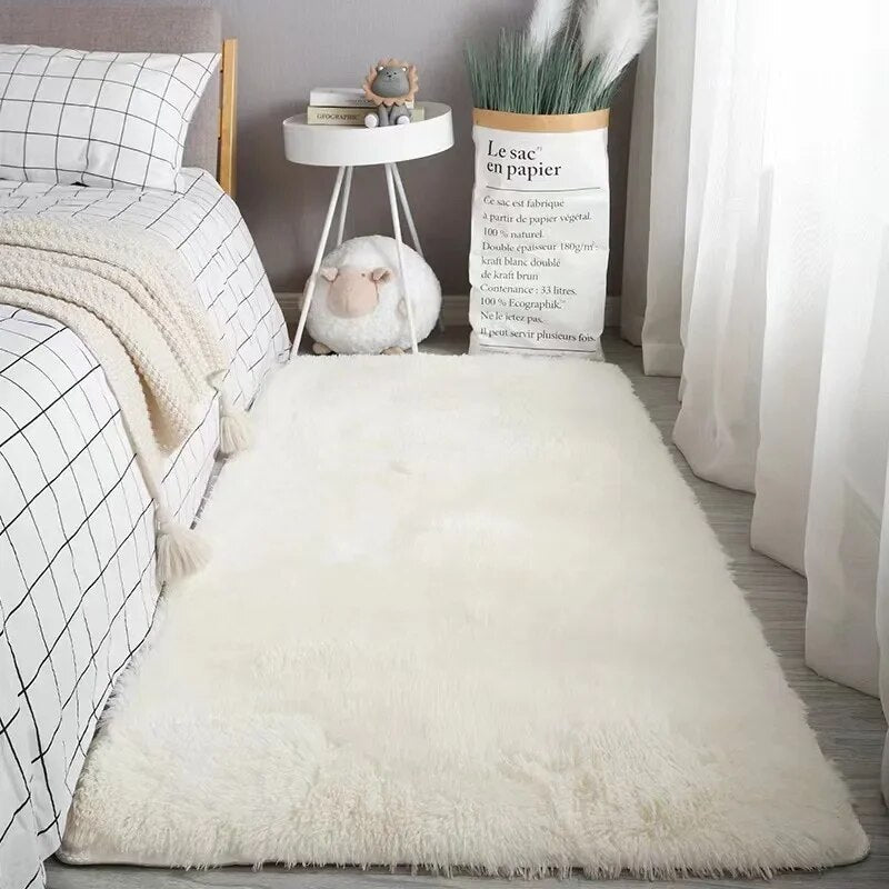 Silk Wool Rugs - VIKAMA Bedroom Carpet & Floor Mat