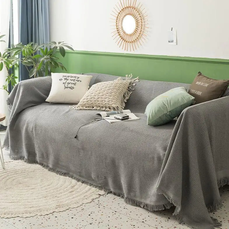 Universal Sofa Cover - French Style, All-Season Protection