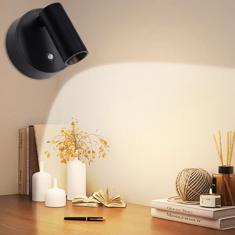 LED Magnetic Wall Lamp: Touch Control, 3-Color Adjustable