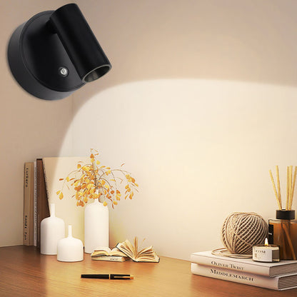 LED Magnetic Wall Lamp: Touch Control, 3-Color Adjustable