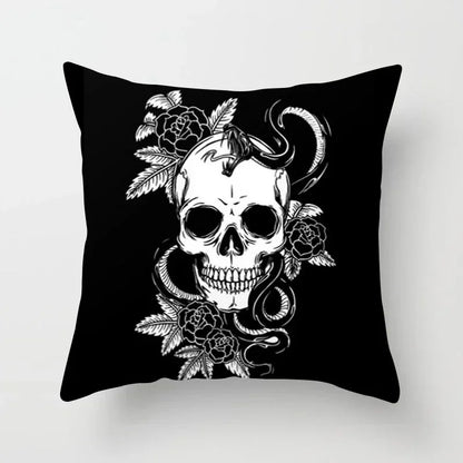 Nordic Geometric Pillow Cover 45x45CM - Black & White Chic