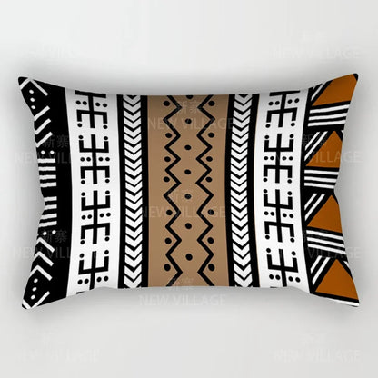 Pillow Cover: Nordic Boho Throw Pillow Case 30x50cm - Modern Fall Decor
