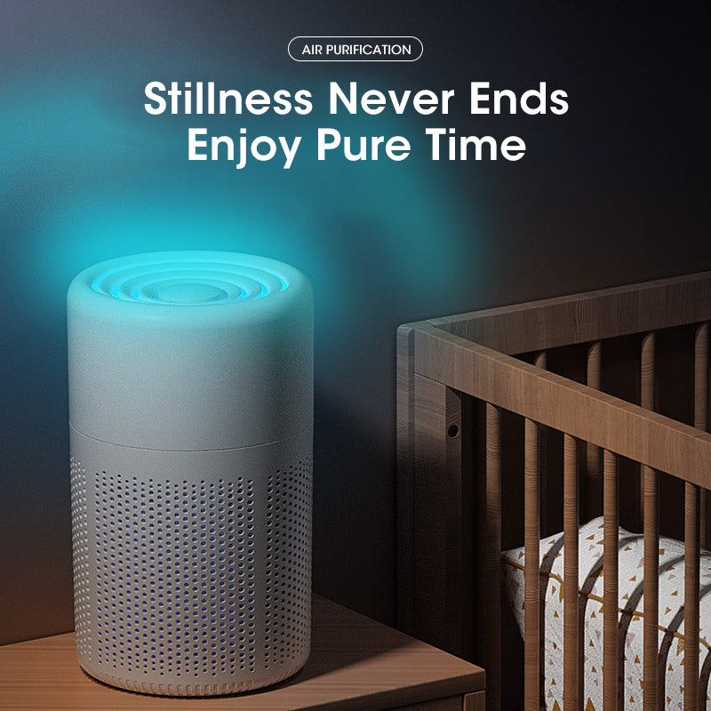 Air Humidifier: HEPA Mini Desktop Air Humidifier - Portable & Powerful