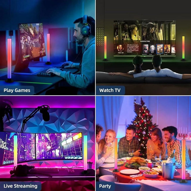 LED RGB Floor Lamp: Remote & App Control Mood Lighting