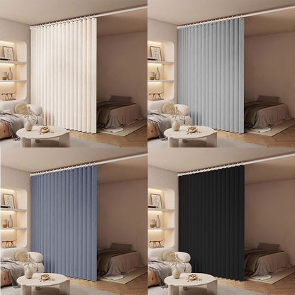 Light Filtering Room Divider Curtain - Sheer Privacy Partition