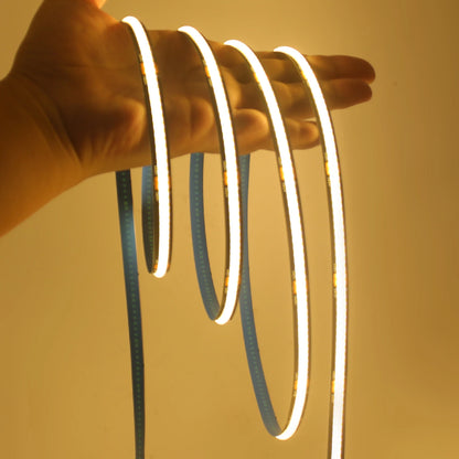 Led Strip Lights: DC24V COB LED Strip 320LEDs/m High Brightness Flexible Tape