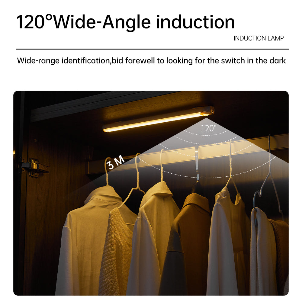 LED Motion Sensor Night Light - Wireless & Rechargeable