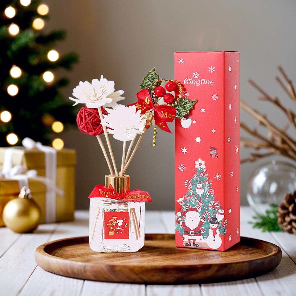 Reed Diffuser: Lily Oolong Osmanthus Lavender Oil Diffuser - Home Fragrance Gift