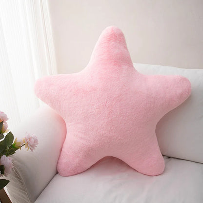 Star Pillow Plush Cushion for Kids' Bedroom Decor