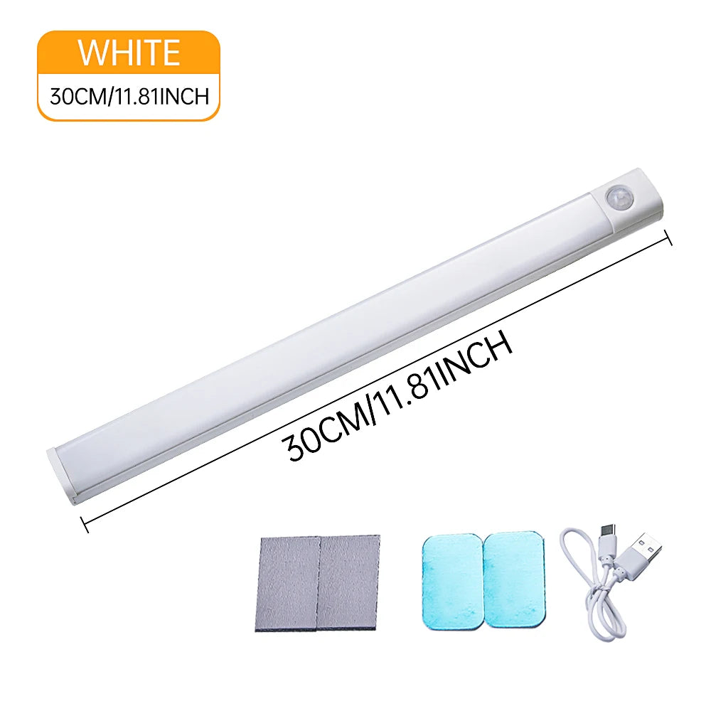 LED Motion Sensor Night Light - Wireless & Rechargeable