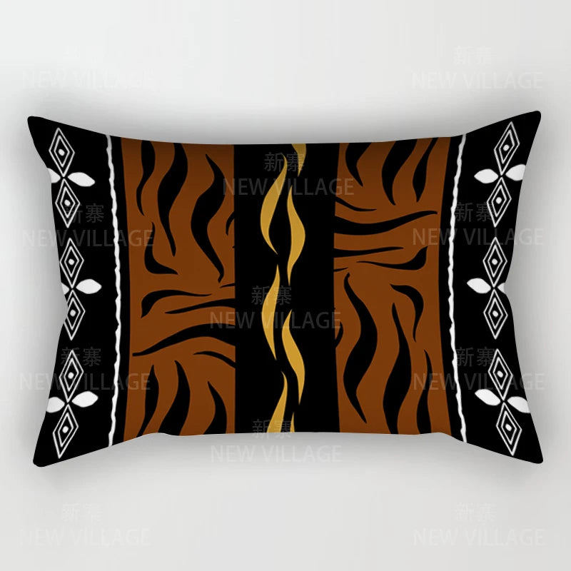 Pillow Cover: Nordic Boho Throw Pillow Case 30x50cm - Modern Fall Decor