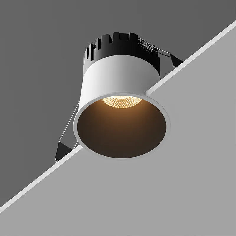 Mini Anti-glare LED COB Spotlight 3W 5W 7W 10W 12W 15W Dimmable LED Downlight 18W 110V 220V Ceiling Lights For Indoor lighting