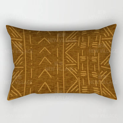 Pillow Cover: Nordic Boho Throw Pillow Case 30x50cm - Modern Fall Decor