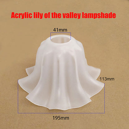E27 Acrylic Orchid Night Light: DIY Chandelier Replacement/Lampshade