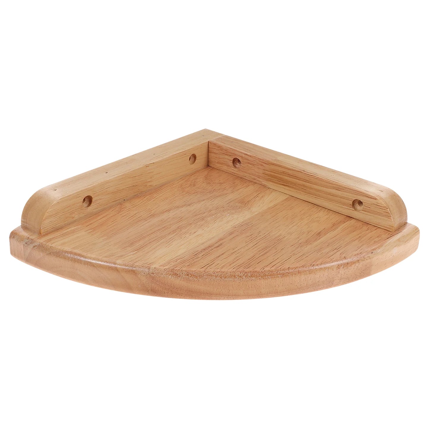 Floating Shelves - Rustic Wood Wall Mounted Corner Organizer