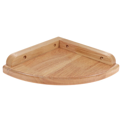 Floating Shelves - Rustic Wood Wall Mounted Corner Organizer
