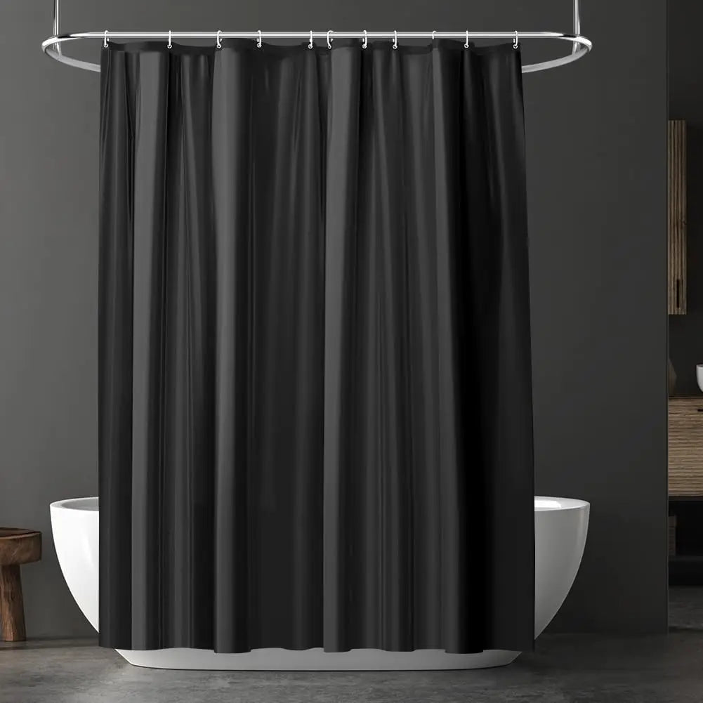 Waterproof Shower Curtain Liner 180x180cm with Magnets