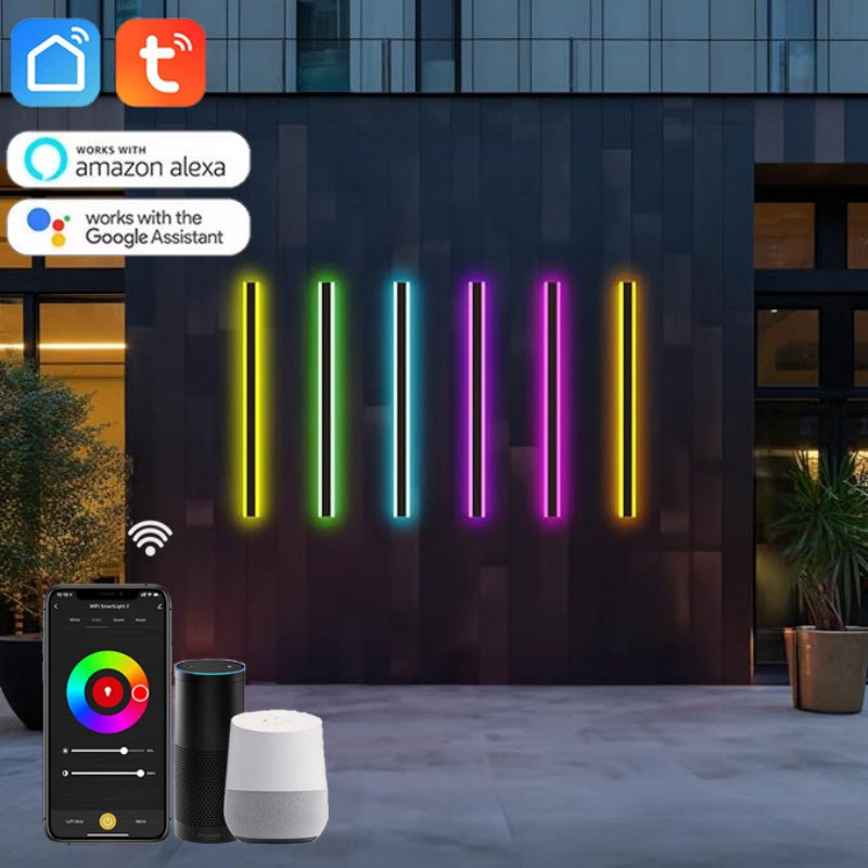 RGB LED Strip Light: Remote & WiFi Control, Waterproof Outdoor