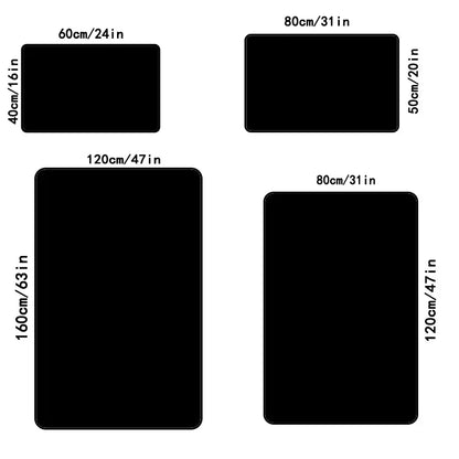 Floor Mat: Nordic Geometric Area Rug - Non-Slip, Washable Carpet